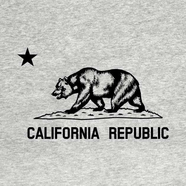 California Bear Flag by warishellstore